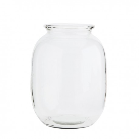 Vase verre ovale Madam Stoltz