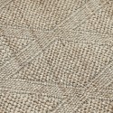 Tapis jute carré House Doctor Mara beige