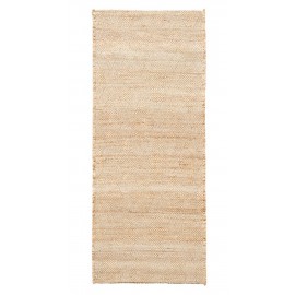 house doctor mara tapis long jute beige 100 x 240 cm