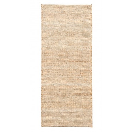 house doctor mara tapis long jute beige 100 x 240 cm