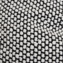 house doctor milo housse de coussin 50 x 50 cm coton noir blanc