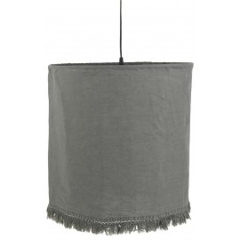 Suspension lin franges IB Laursen gris