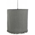 suspension lin gris franges ib laursen