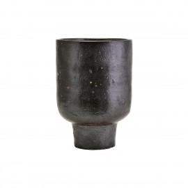 cache pot contemporain argile brun house doctor artist