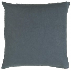 ib laursen housse de coussin carree lin bleu roi 50 x 50 cm