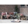 Housse coussin lin rectangulaire IB Laursen rouille