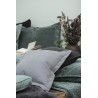 ib laursen housse de coussin carree lin volant gris