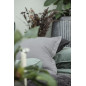 ib laursen housse de coussin carree lin volant gris