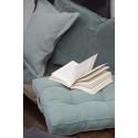 housse de coussin carre lin vert kaki ib laursen