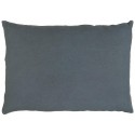 Housse de coussin rectangulaire lin IB Laursen bleu