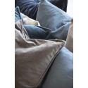 housse de coussin rectangulaire lin bleu roi 50 x 70 cm ib laursen