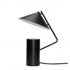 Lampe de table conique design métal Hübsch