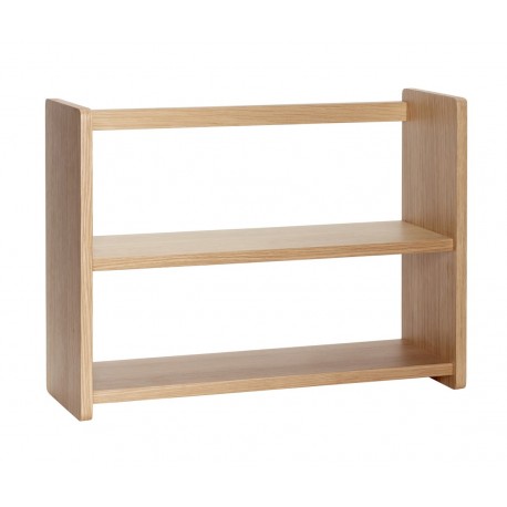 hubsch etagere murale style scandinave bois chene clair