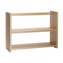 hubsch etagere murale style scandinave bois chene clair