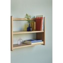 hubsch etagere murale style scandinave bois chene clair