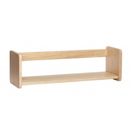 hubsch petite etagere murale bois chene clair