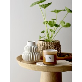 bloomingville luana table bout de canape design rond bois