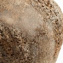 Grande jarre terre cuite texturée Muubs Trace 55 sable