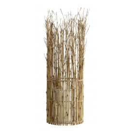 Große Laterne aus natürlichen Bambusstämmen Muubs