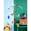 mobile d oiseaux en carton a suspendre studio roof garden birds