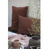 ib laursen housse coussin rectangulaire velours rouille 50 x 70 cm