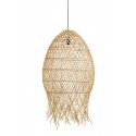 nordal sif tres grand abat jour pour suspension rotin xxl tresse fin