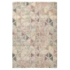 nordal tapis ton rose pastel motifs tissage jacquard 200 x 290 cm