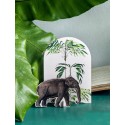 studio roof tropiacal elephant decoration en carton