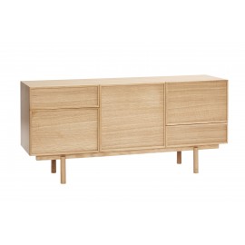 Holz-Sideboard im skandinavischen Design Hübsch Cube