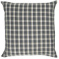 ib laursen housse de coussin a carreaux gris vintage 50 x 50 cm