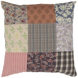 Housse de coussin patchwork coton IB Laursen