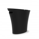 umbra skinny corbeille a papier design plastique noir