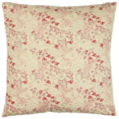 Housse de coussin coton imprimé fleuri IB Laursen