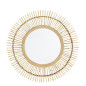 miroir soleil bois de bambou madam stoltz d 70 cm miroir soleil bois de bambou madam stoltz d 70 cm