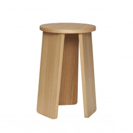 Tabouret bois design scandinave Hübsch