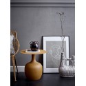 bloomingville ayah table basse design organique metal jaune moutarde