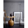 bloomingville ayah table basse design organique metal jaune moutarde