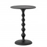 bloomingville anka gueridon style classique chic metal noir aluminium