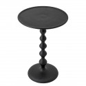 bloomingville anka gueridon style classique chic metal noir aluminium