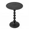bloomingville anka gueridon style classique chic metal noir aluminium