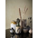 Petit vase rond terre cuite brut artisanal Madam Stotz