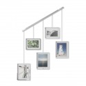 umbra exhibit multi cadre photos mural suspendu metal chrome