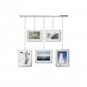 umbra exhibit multi cadre photos mural suspendu metal chrome