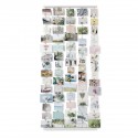 Multi porte-photos mural XL suspendu sur corde pinces à linge Umbra Hangit  XL