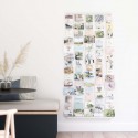 umbra hangit multi porte photos xl mural suspendu sur corde et mini pinces a linge