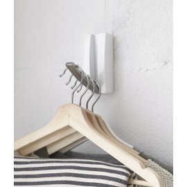 Patère porte-cintres pour porte Umbra Flip Valet blanc