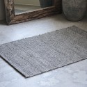 house doctor mara petit tapis jute gris 85 x 130 cm