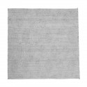 house doctor mara tapis carre jute gris 180 x 180 cm