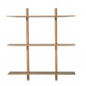 muubs etagere murale epuree chene massif style contemporain japonais