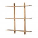 muubs etagere murale epuree chene massif style contemporain japonais